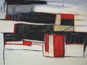 Grau Schwarz Rot
