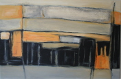 Orange Grau