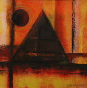Orange Pyramide