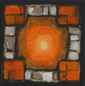 Oranges Kreuz